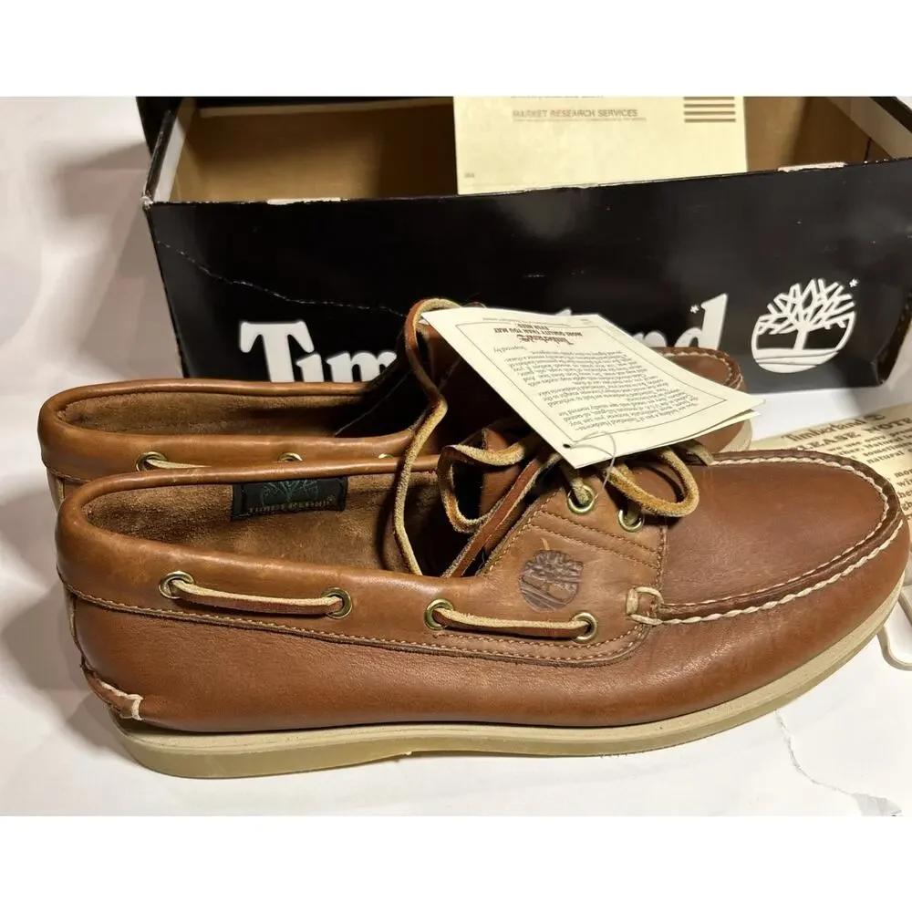 Men's Timberland® Authentic Boat Shoe 8.5 US - Brown Model 85077